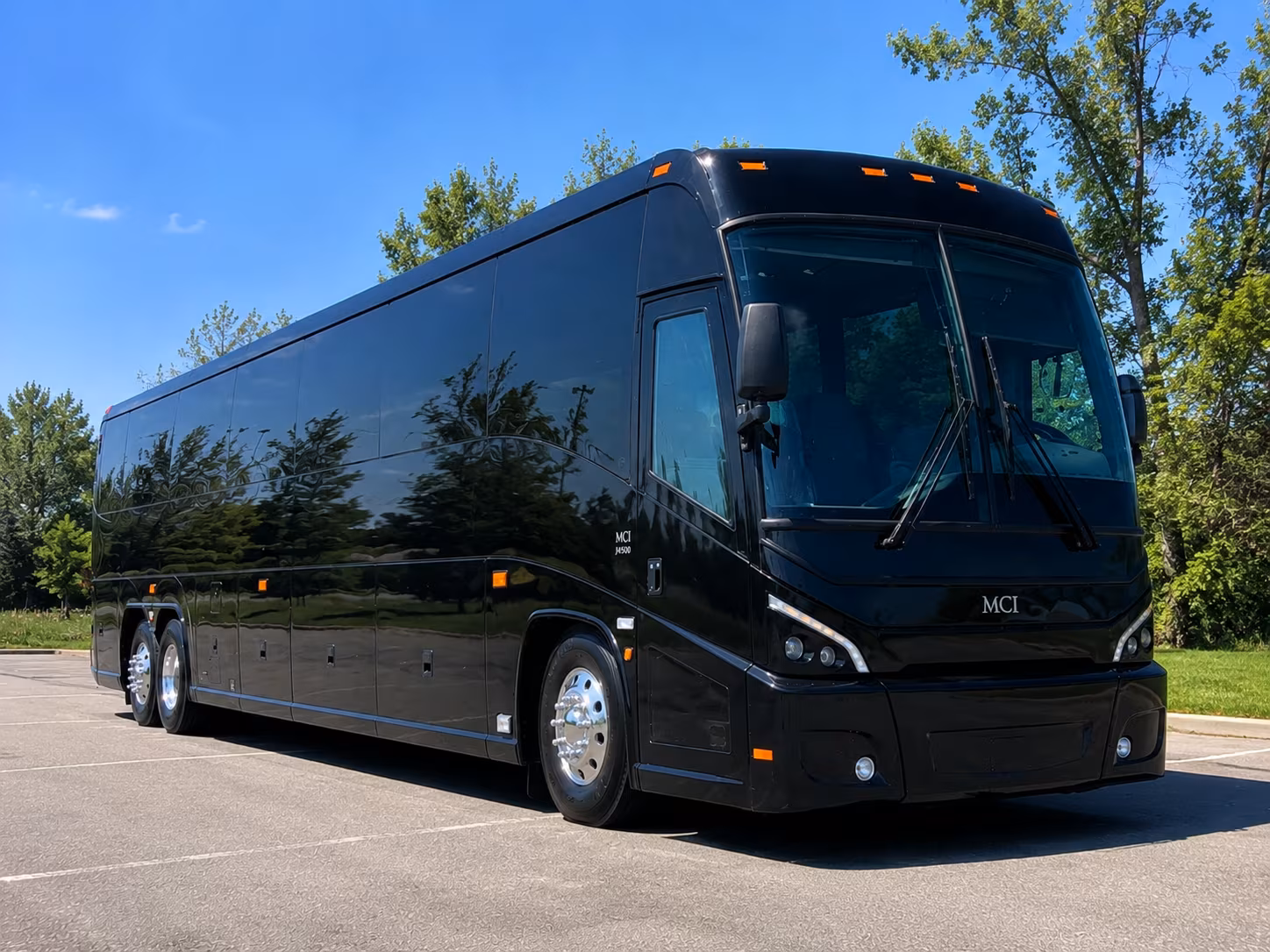 group transportation to the mobile civic center for arena events