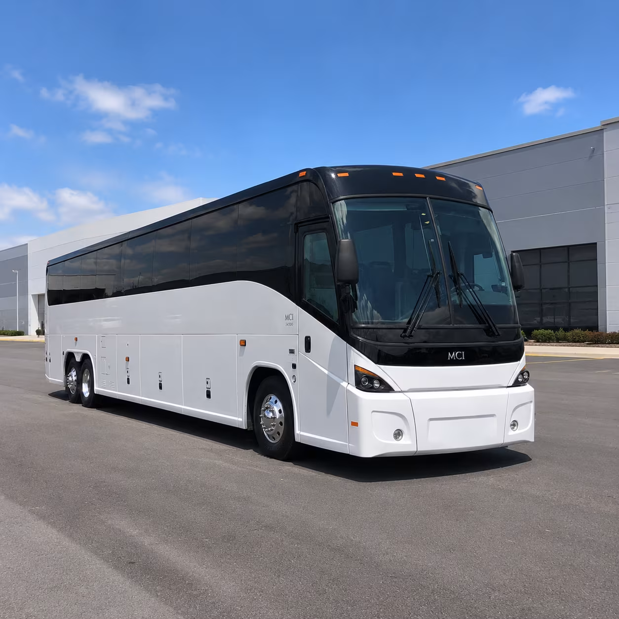 shuttle buses for shift workers at austal airbus and the port of mobile
